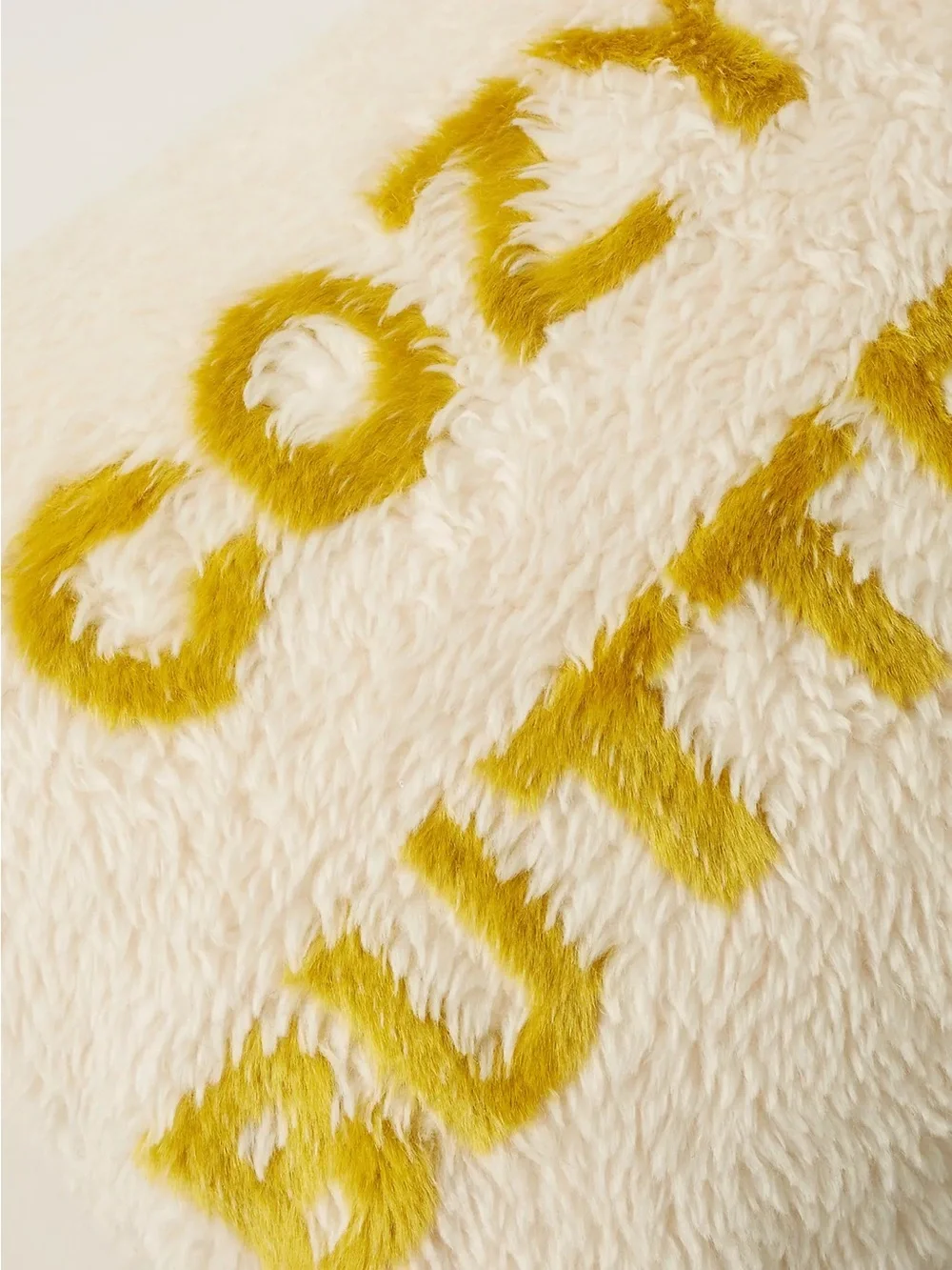 Anthro Cozy Up Buttercup Pillow